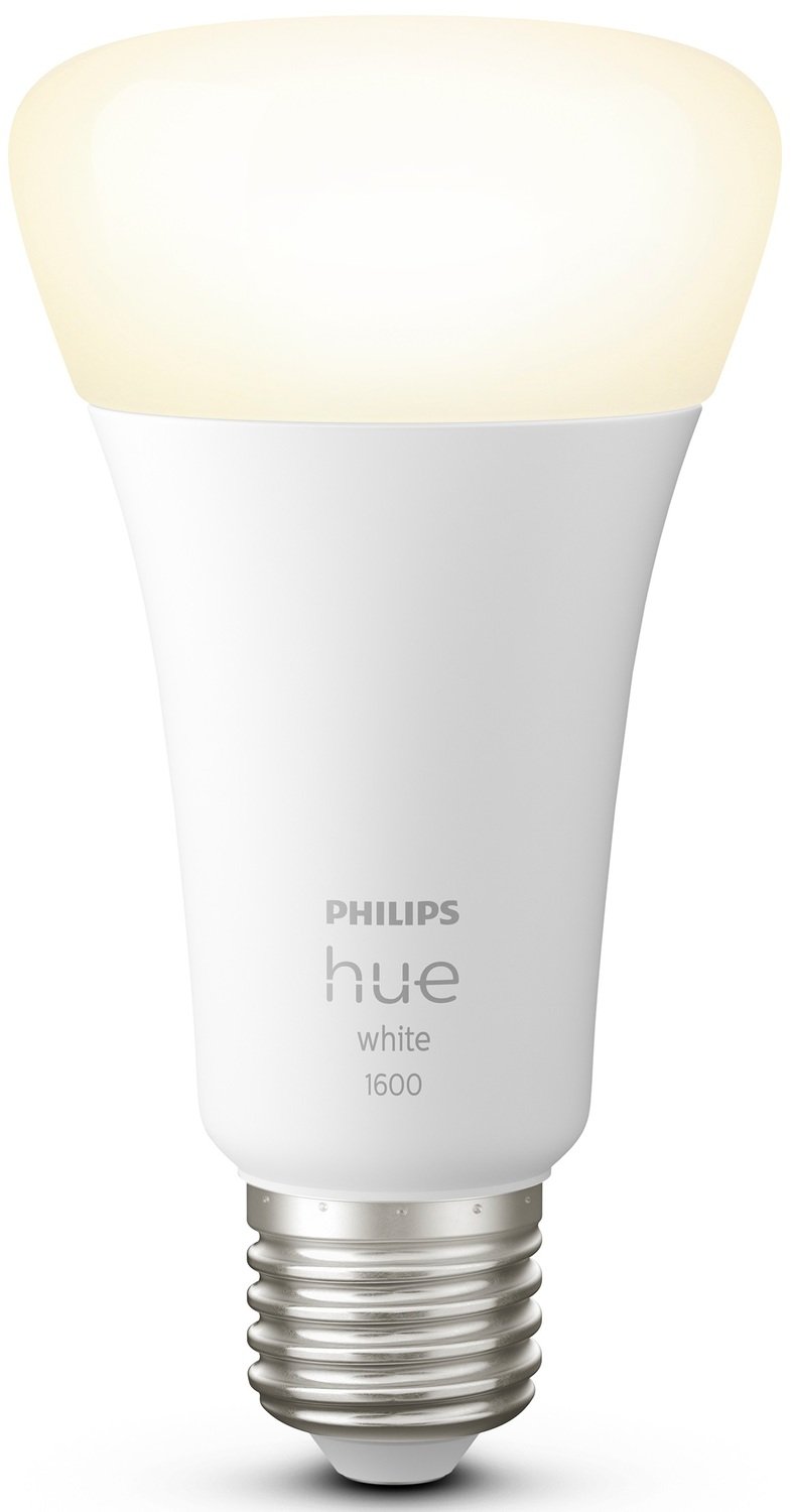 

Умная лампа Philips Hue E27, 15.5W(100Вт), 2700K, White, Bluetooth, димируемая