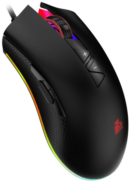 

Мышь 1stPlayer FD300 Pro RGB Black USB