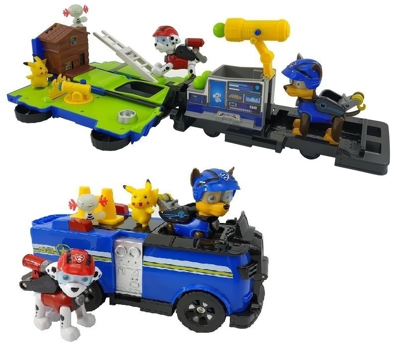 

Игровой набор HC Toys База Трансформер Щенячий патруль 2 фигурки, машинка (СН 515)