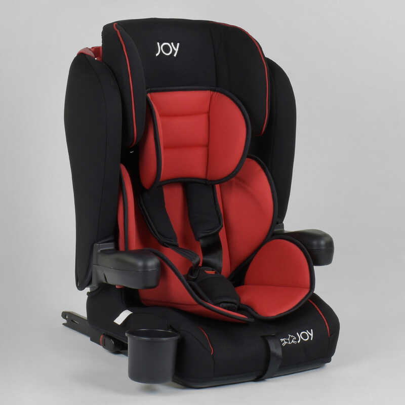 

Детское автокресло JOY 96710 система ISOFIX красный 88165