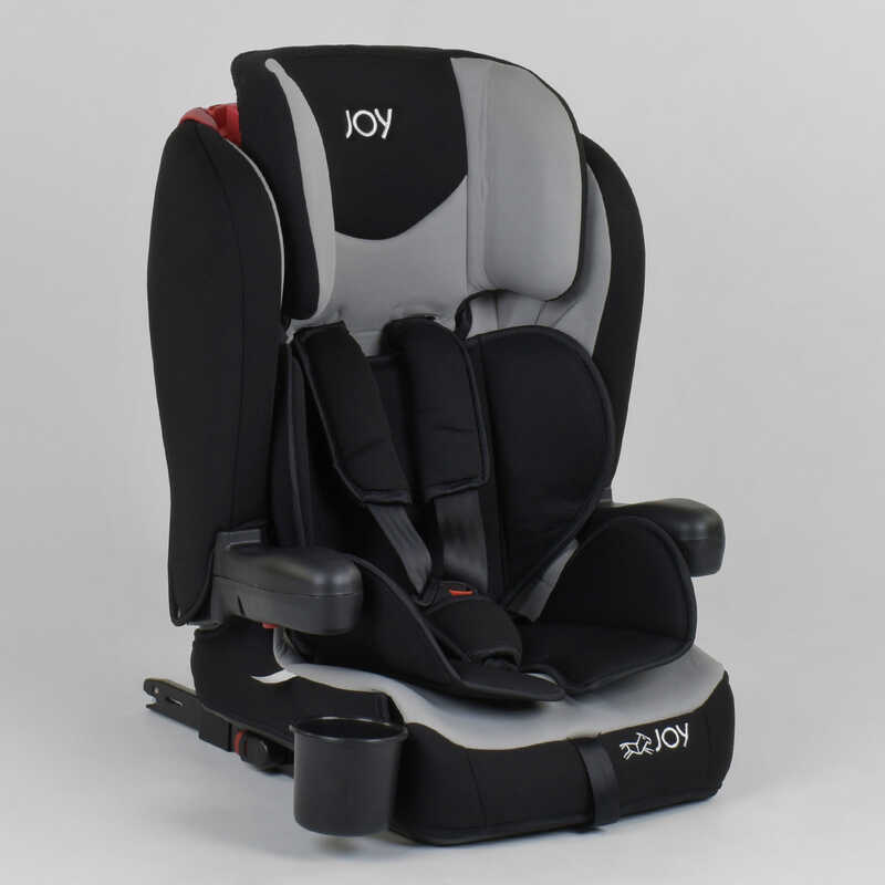 

Детское автокресло JOY 38148 система ISOFIX серый 88164
