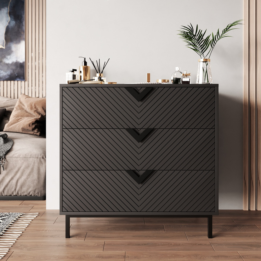 

Комод в спальню Fenster Оксфорд Элегант Грей