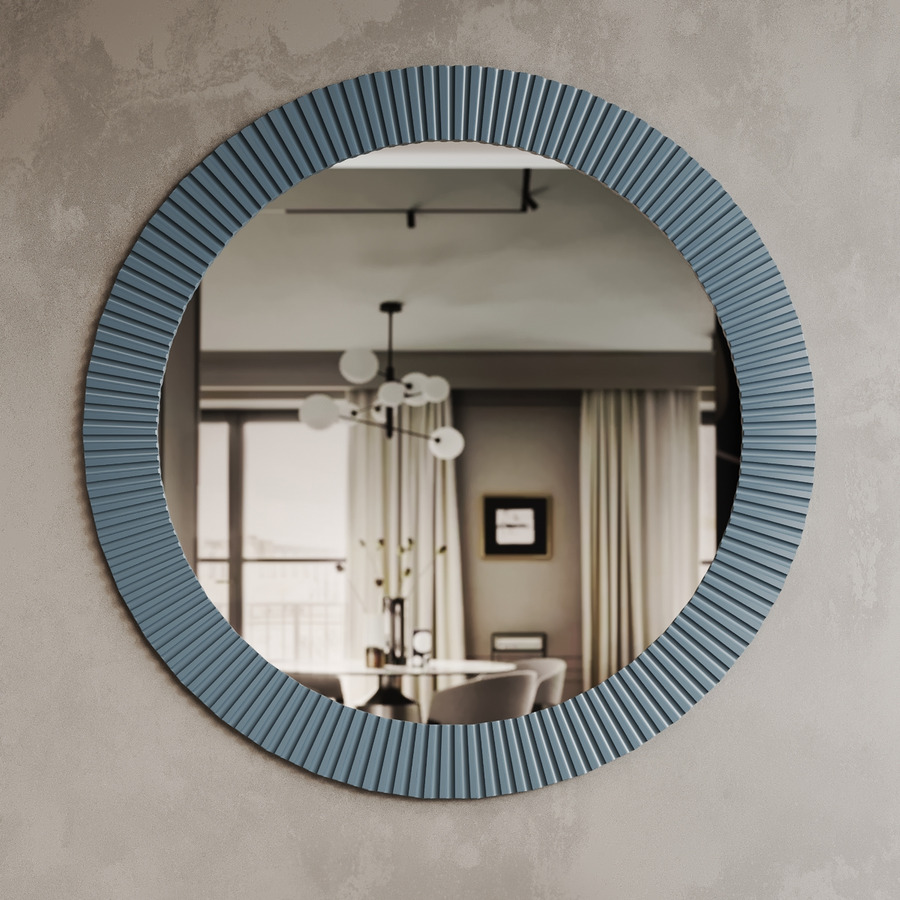 

Настенное зеркало Fenster Виано-915 Серое