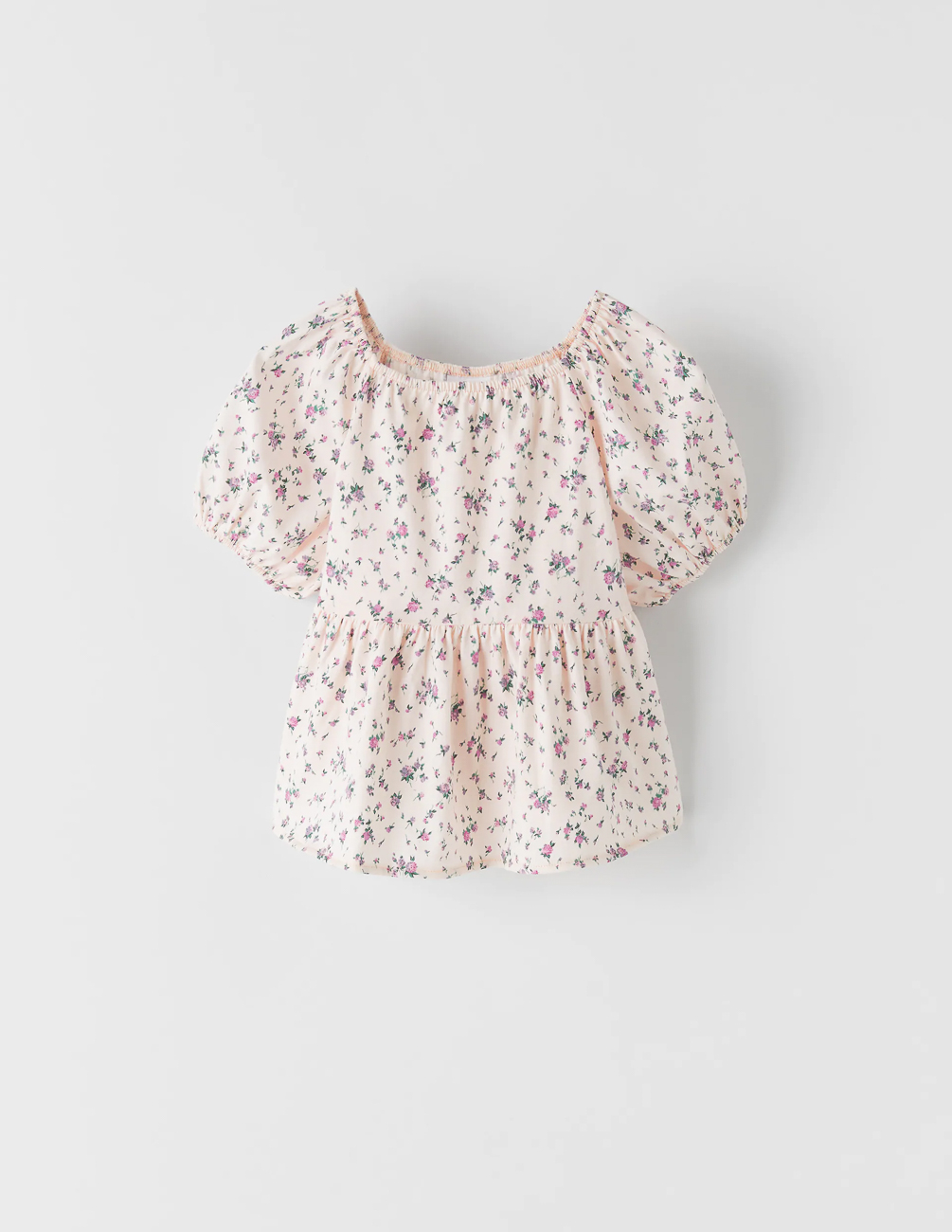 

Блуза Zara ДД005211 (0594/618/620) цвет розовый 140
