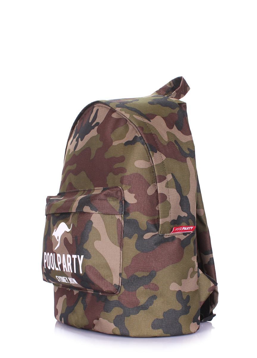 

Рюкзак камуфляжный Poolparty Camo (P-1483)