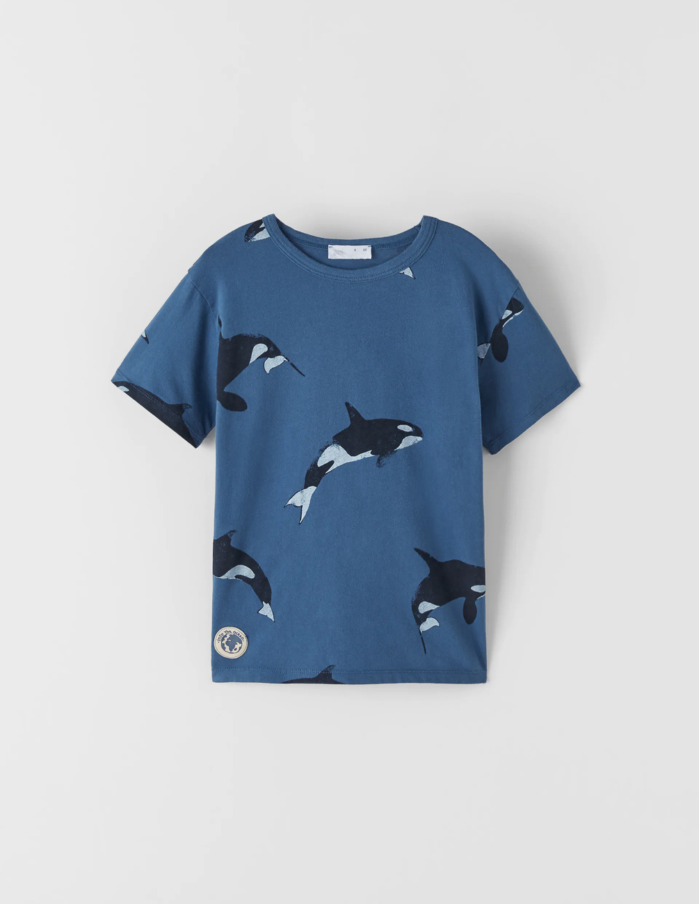 

Футболка Zara ДМ003871 (2888/661/200) цвет синий 140