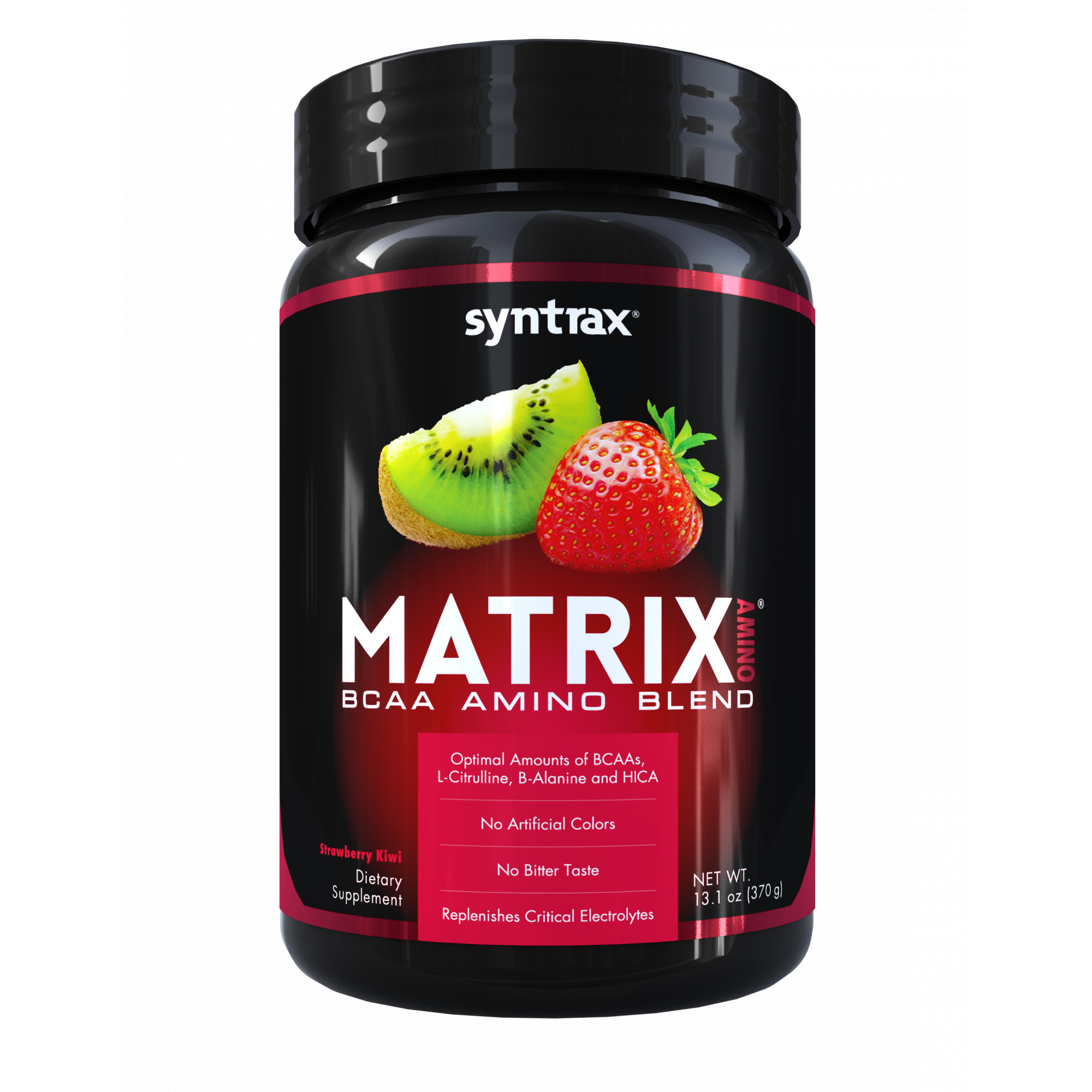 

БЦАА Syntrax BCAA Matrix amino 370 грамм Клубника Киви