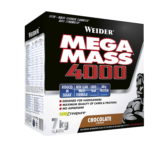 

Гейнер для набора массы Weider Mega Mass 4000 7000 грамм Шоколад