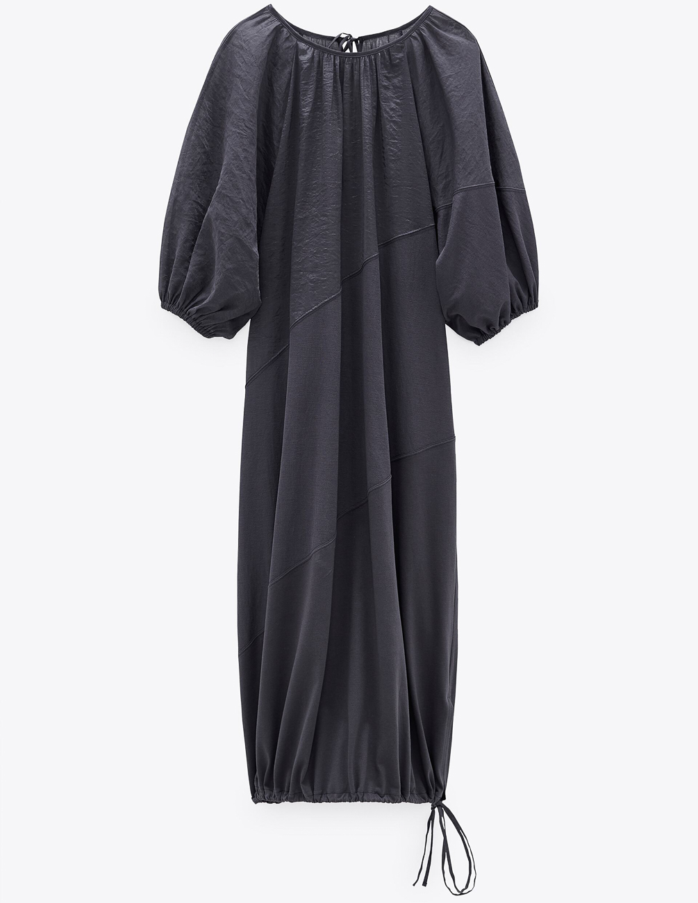 

Платье Zara Ж1069167 (0264/814/485) цвет серый M