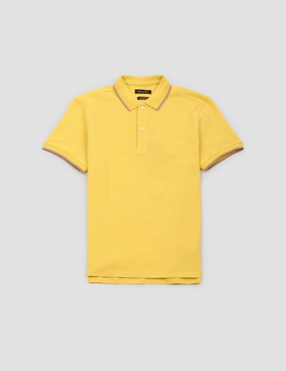 

Поло к/р Massimo Dutti М0112721 цвет желтый S