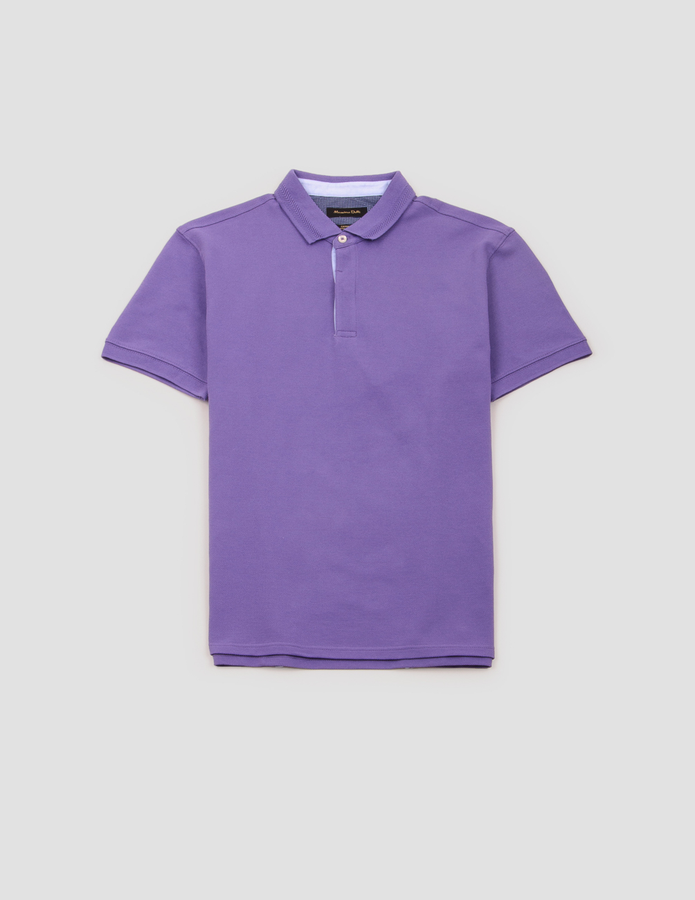 

Поло к/р Massimo Dutti М0112718 цвет фиолетовый XXL