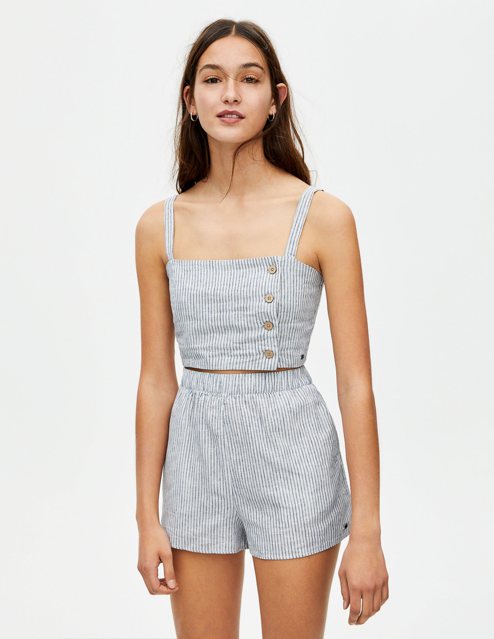 

Топ PULL & BEAR Ж1066814 (5470/330/401) цвет серый S