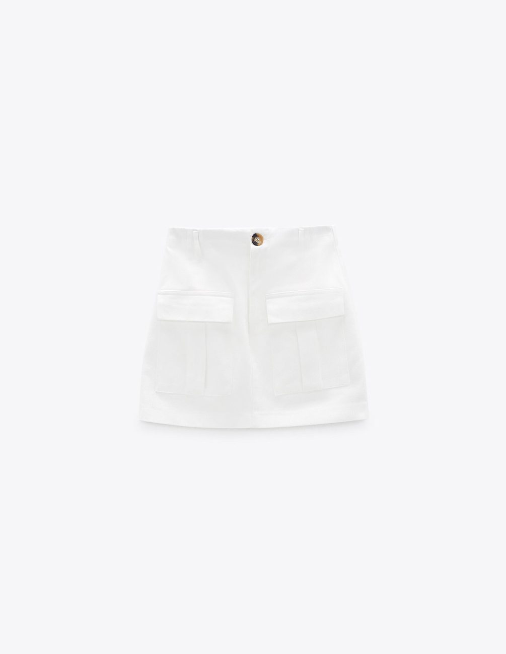 

Юбка Zara Ж1071165 (3067/260/250) цвет белый S