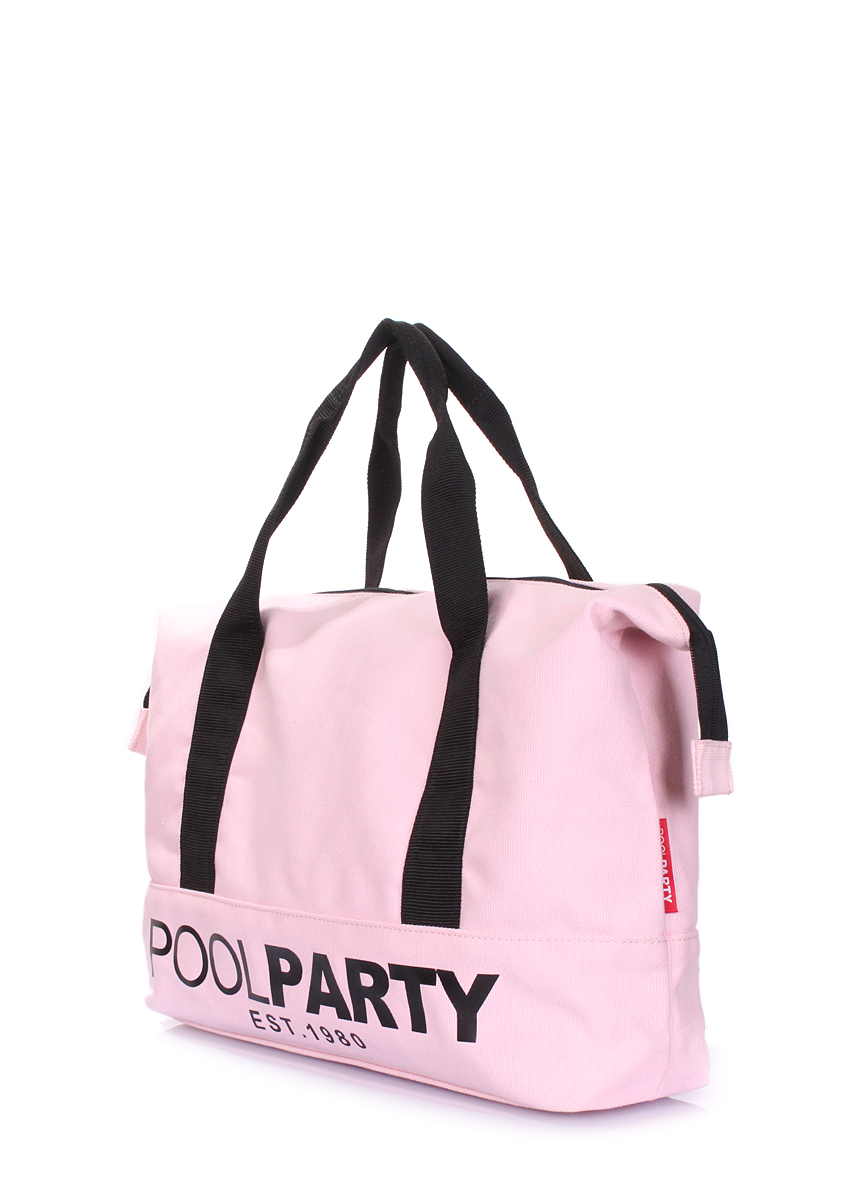 

Сумка женская коттоновая Poolparty Superbag 2 Rose (P-1628)