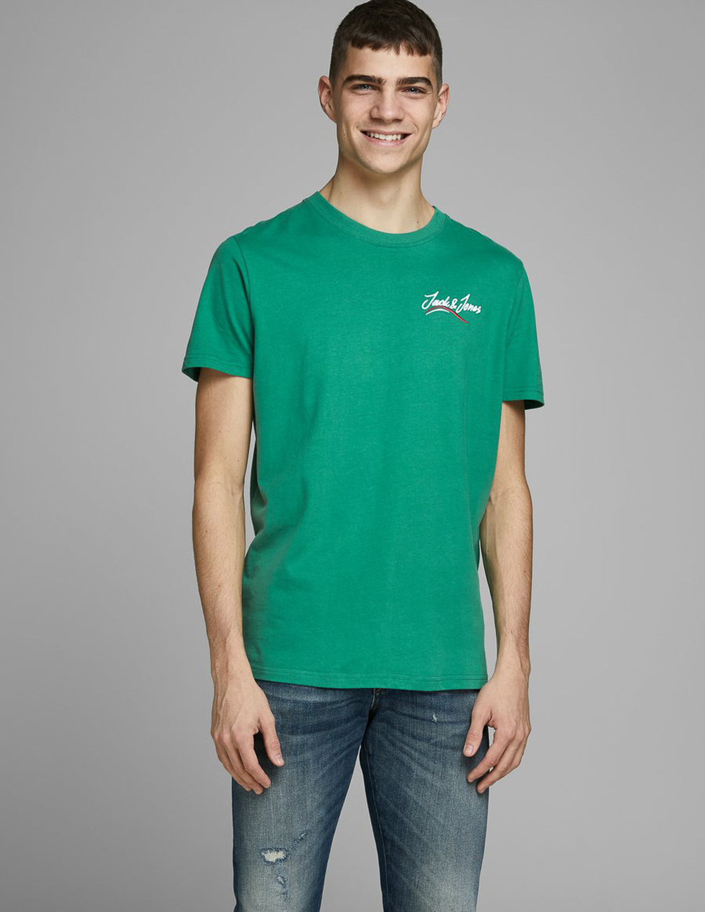 

Футболка JACK&JONES М0112010 цвет зеленый L