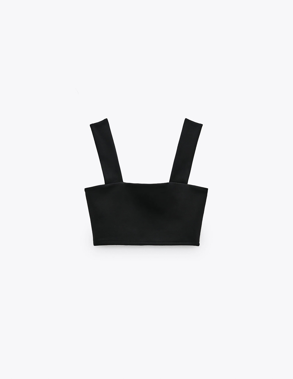 

Топ Zara Ж1069281 (1067/627/800) цвет черный M