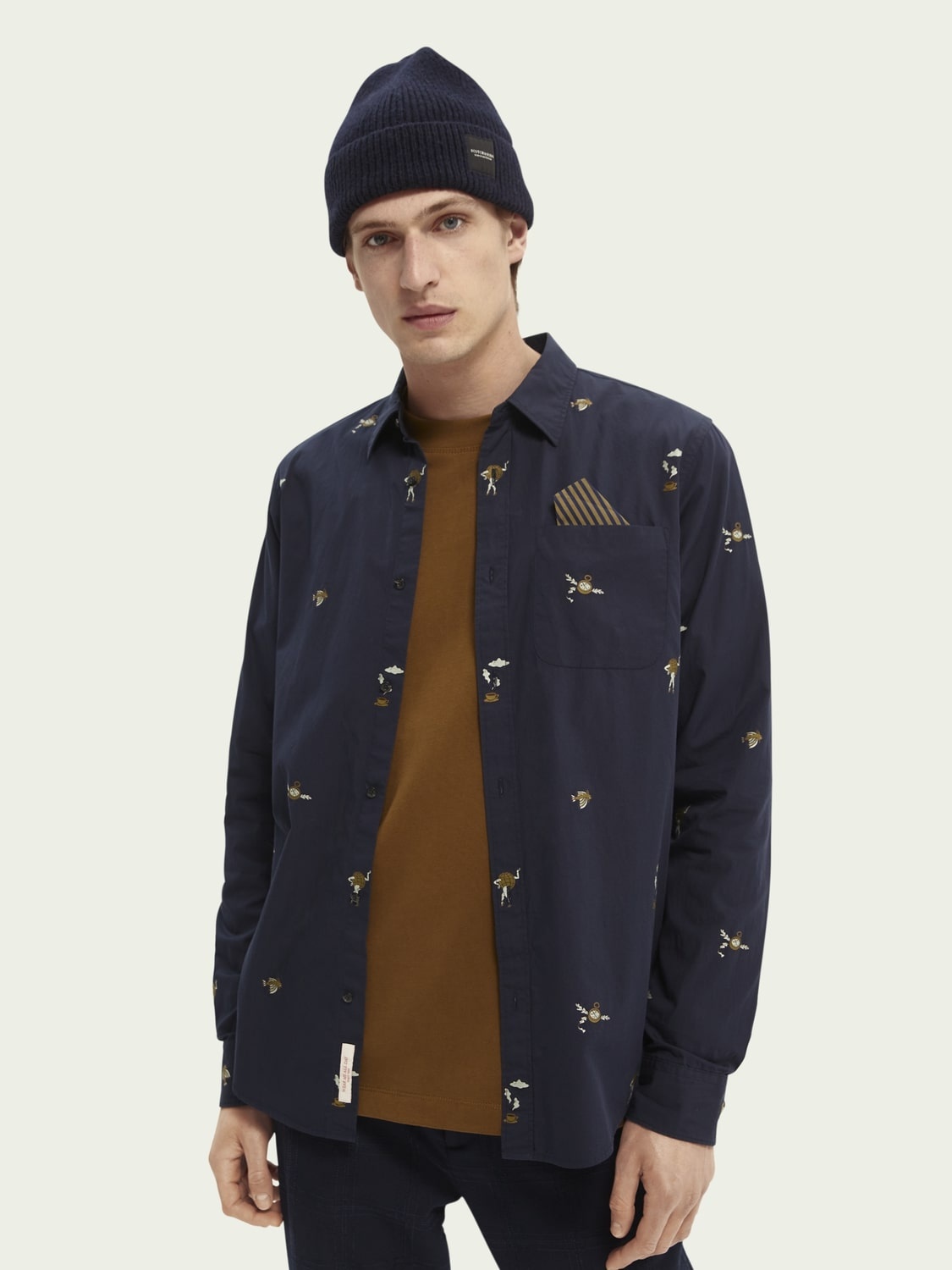 

Рубашка Scotch&Soda 163339-0218, Рубашка Scotch&Soda 163339-0218 L