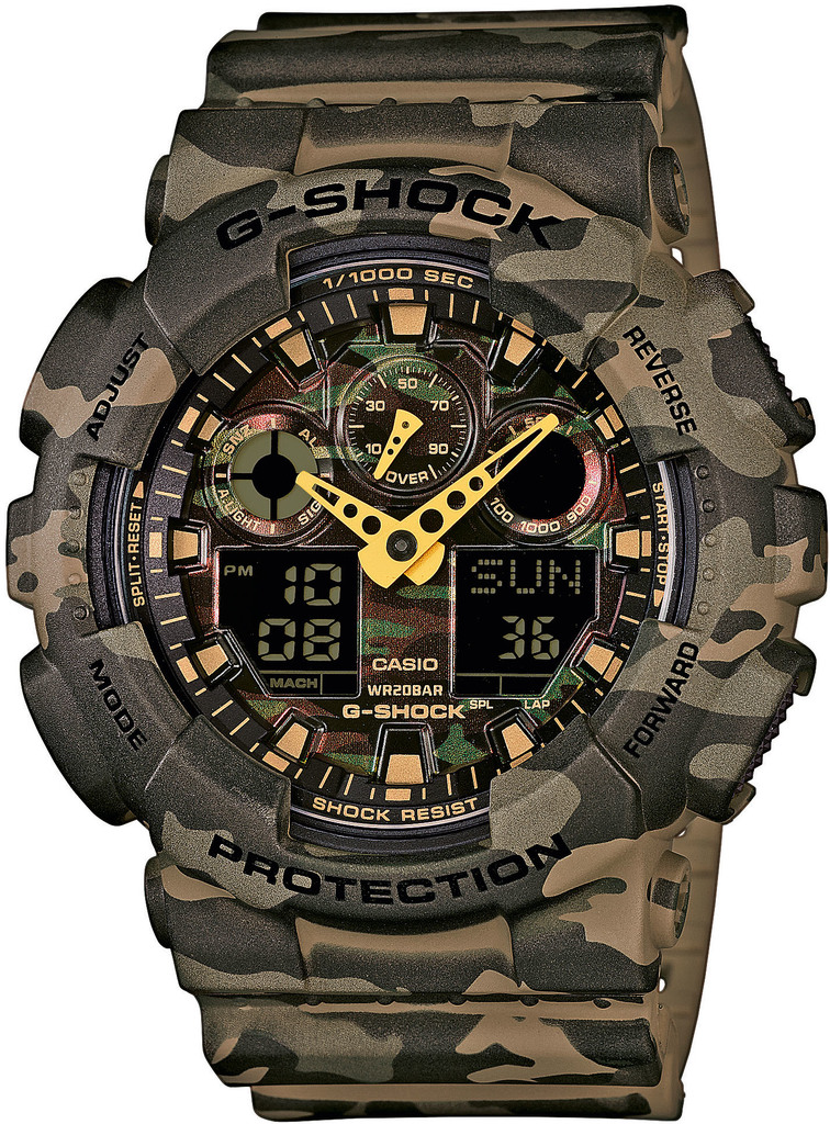 

Часы CASIO GA-100CM-5AER