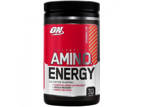 

Аминокислоты Optimum Nutrition Amino Energy 270 грамм Вкус Клубника Лайм