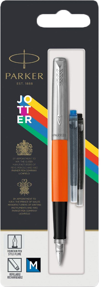 

Ручка перьевая Parker Jotter 17 Plastic Yellow CT FP M блистер (15 316)