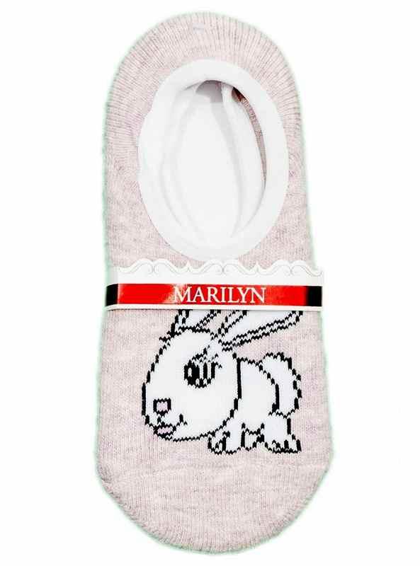 

Шкарпетки, слідочки Marilyn L41 one size pink