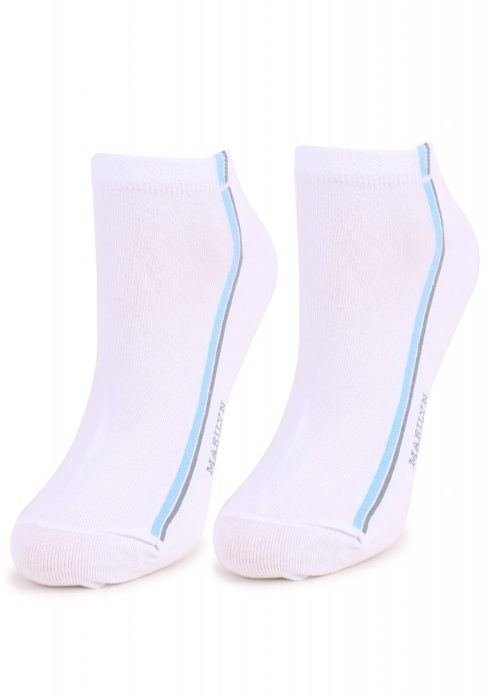 

Шкарпетки, слідочки Marilyn 52 36/40 white/l.blue/grey