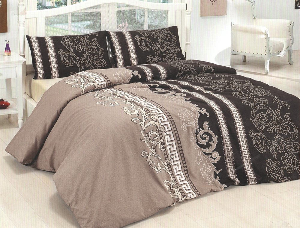 

Двуспальный набор постельного белья 180*220 из Бязи Gold №15138 Черешенка