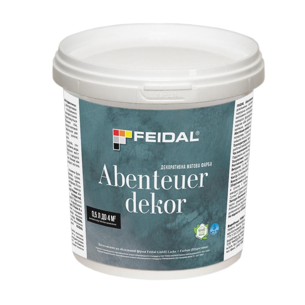 

Декоративная матовая краска 0,5л FEIDAL Abenteuer Dekor