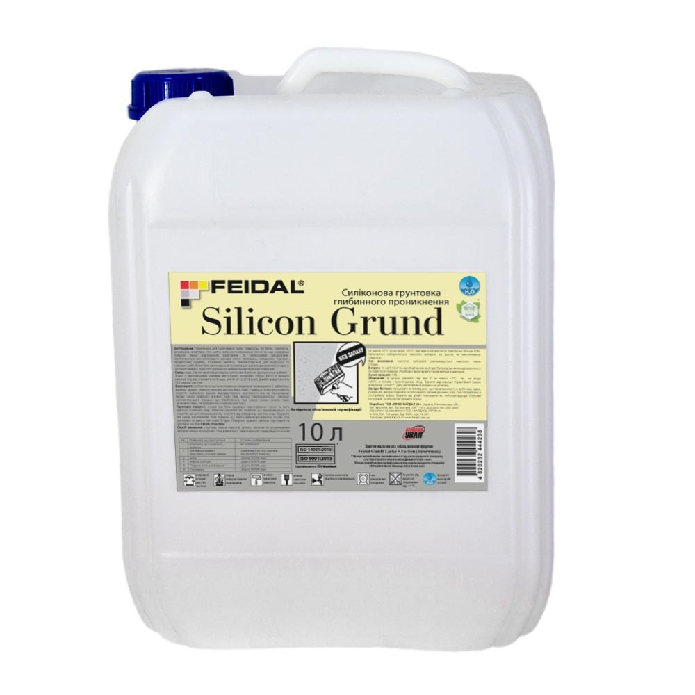 

Силиконовая грунтовка 10л FEIDAL Silikon Grund