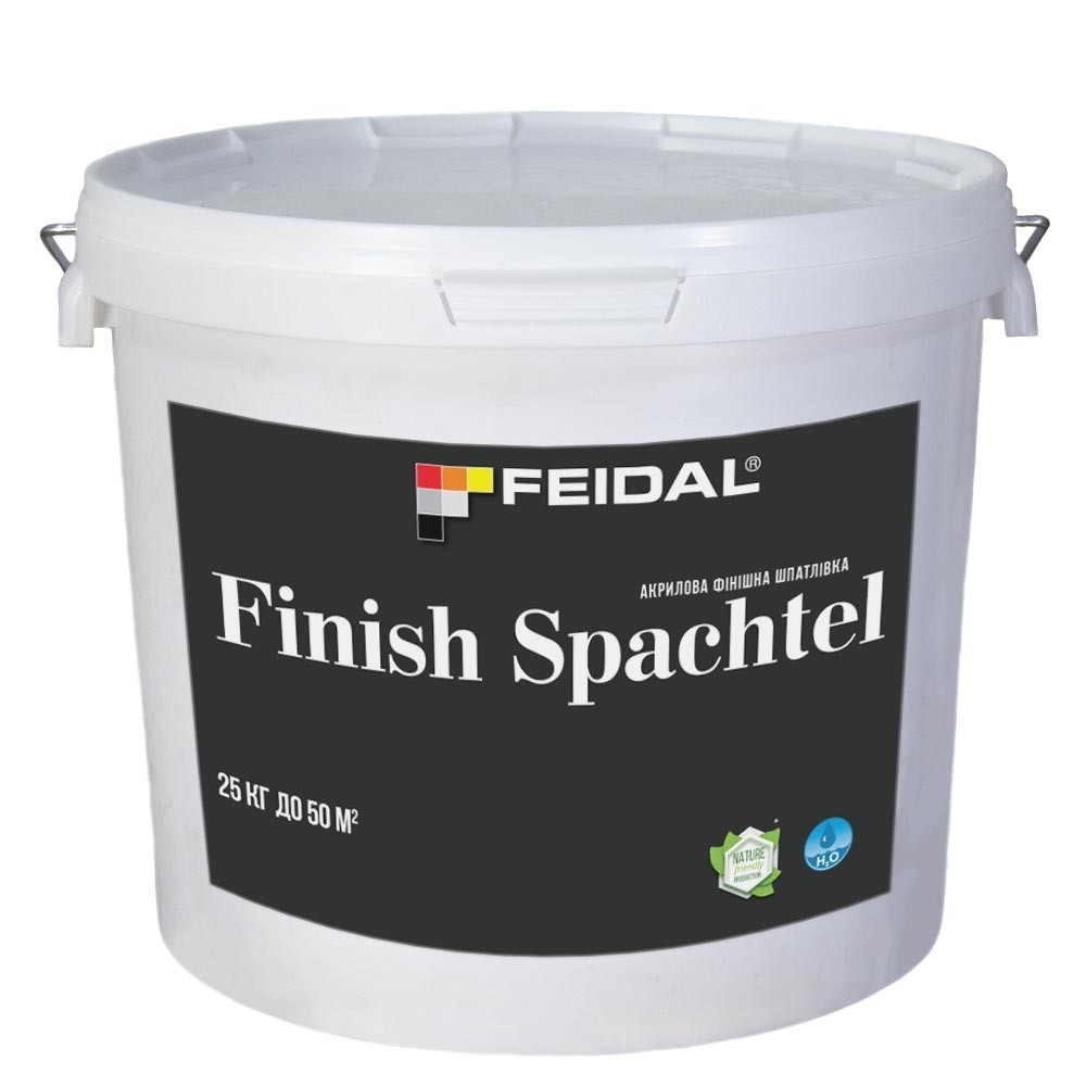 

Акриловая финишная шпаклевка 25кг FEIDAL Finish Spachtel