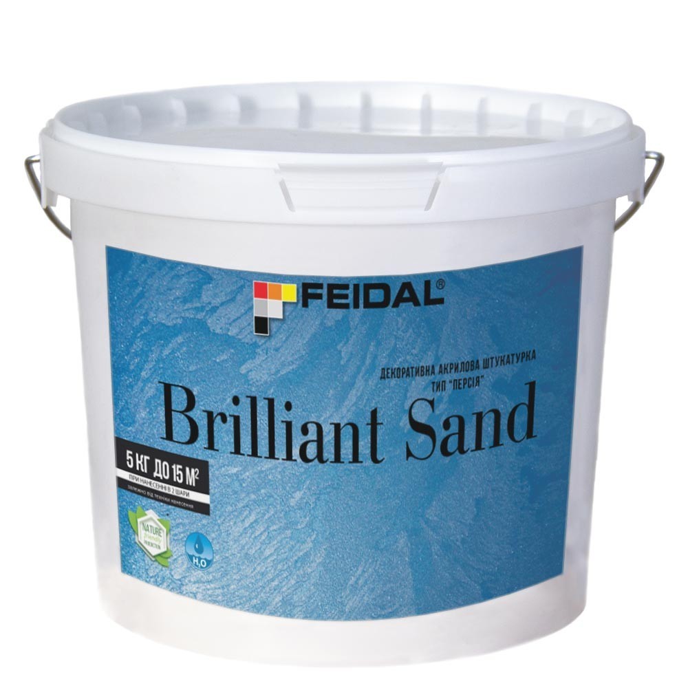 

Декоративная штукатурка 5кг FEIDAL Briliant Sand тип "Персия"