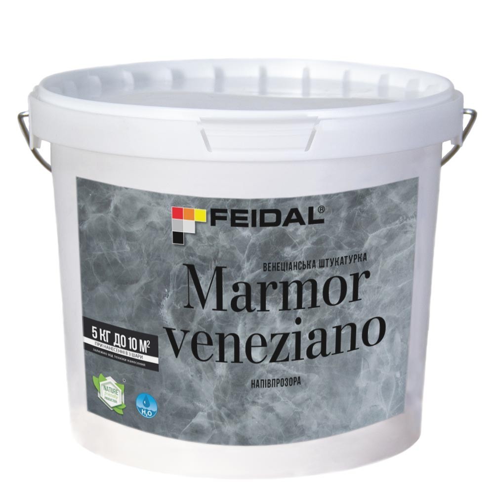 

Венецианская штукатурка 5кг FEIDAL Marmor Veneziano