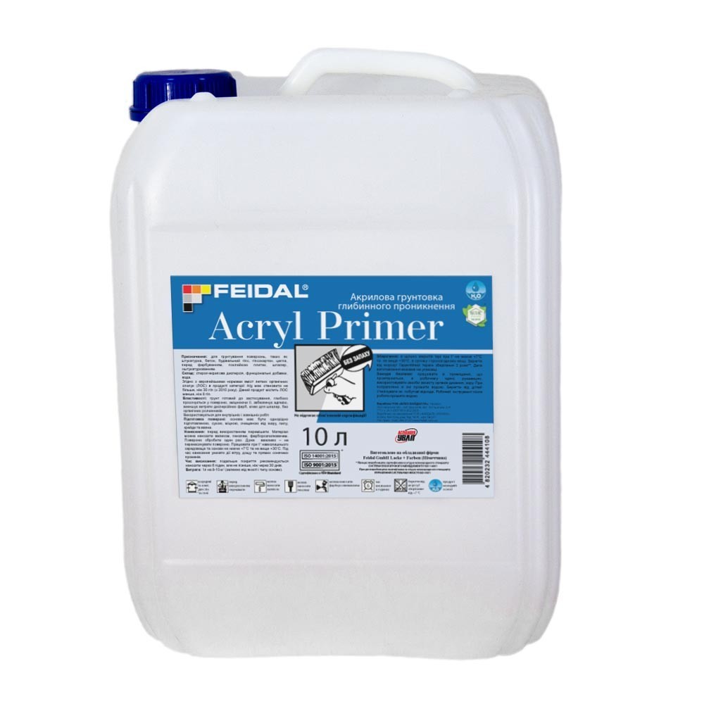 

Акриловая грунтовка 10л FEIDAL Acryl-Primer