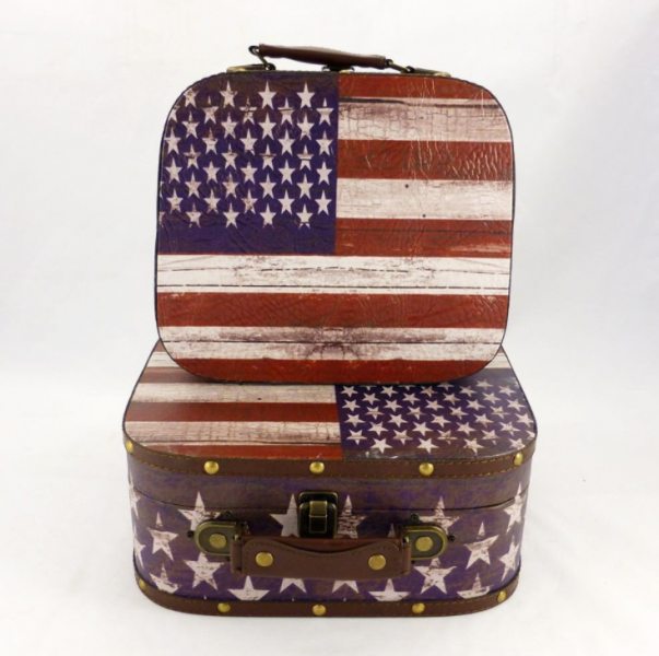 

Чемодан Present набор из 2-х флаг США SH31193-302