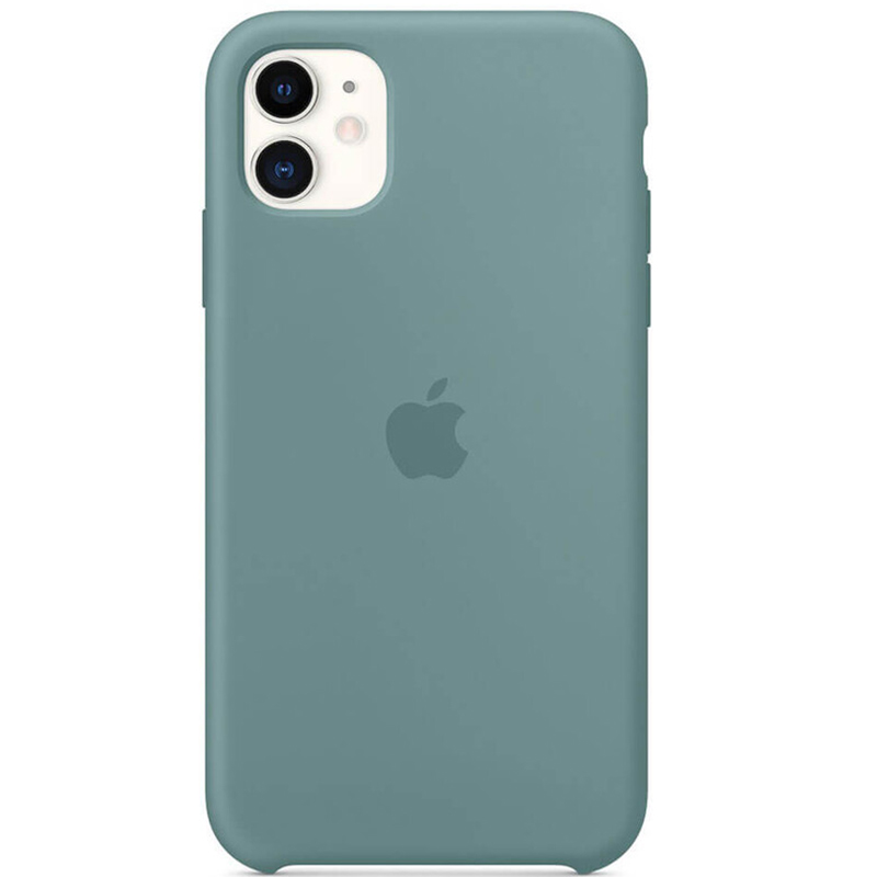 

Чехол Silicone case (AAA) для Apple iPhone 11 (6.1") Зеленый / Cactus