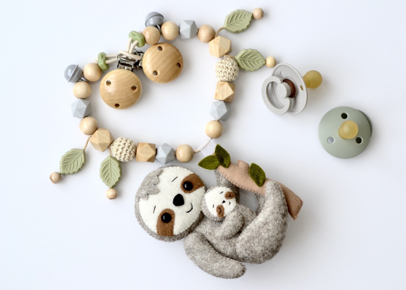 

Игрушка-растяжка Babymall Sloth