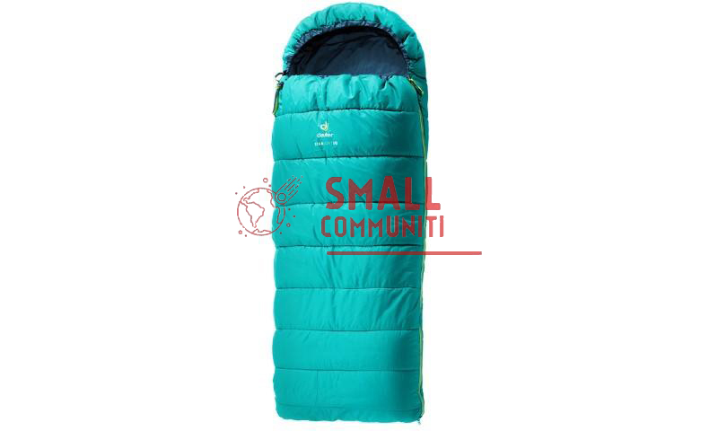 

Спальник Deuter Starlight SQ 3385 petrol-navy left левый (3720319 3385 1)