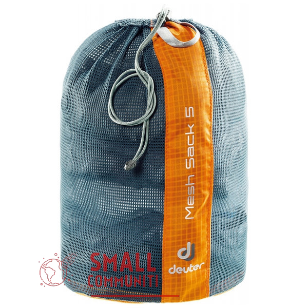 

Мішок-Чохол Deuter Mesh Sack 5 колір 9010 mandarine (3941116 9010)