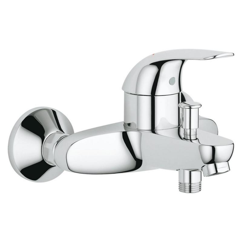 

Смеситель для ванны Grohe Euroeco 32743000 с коротким изливом