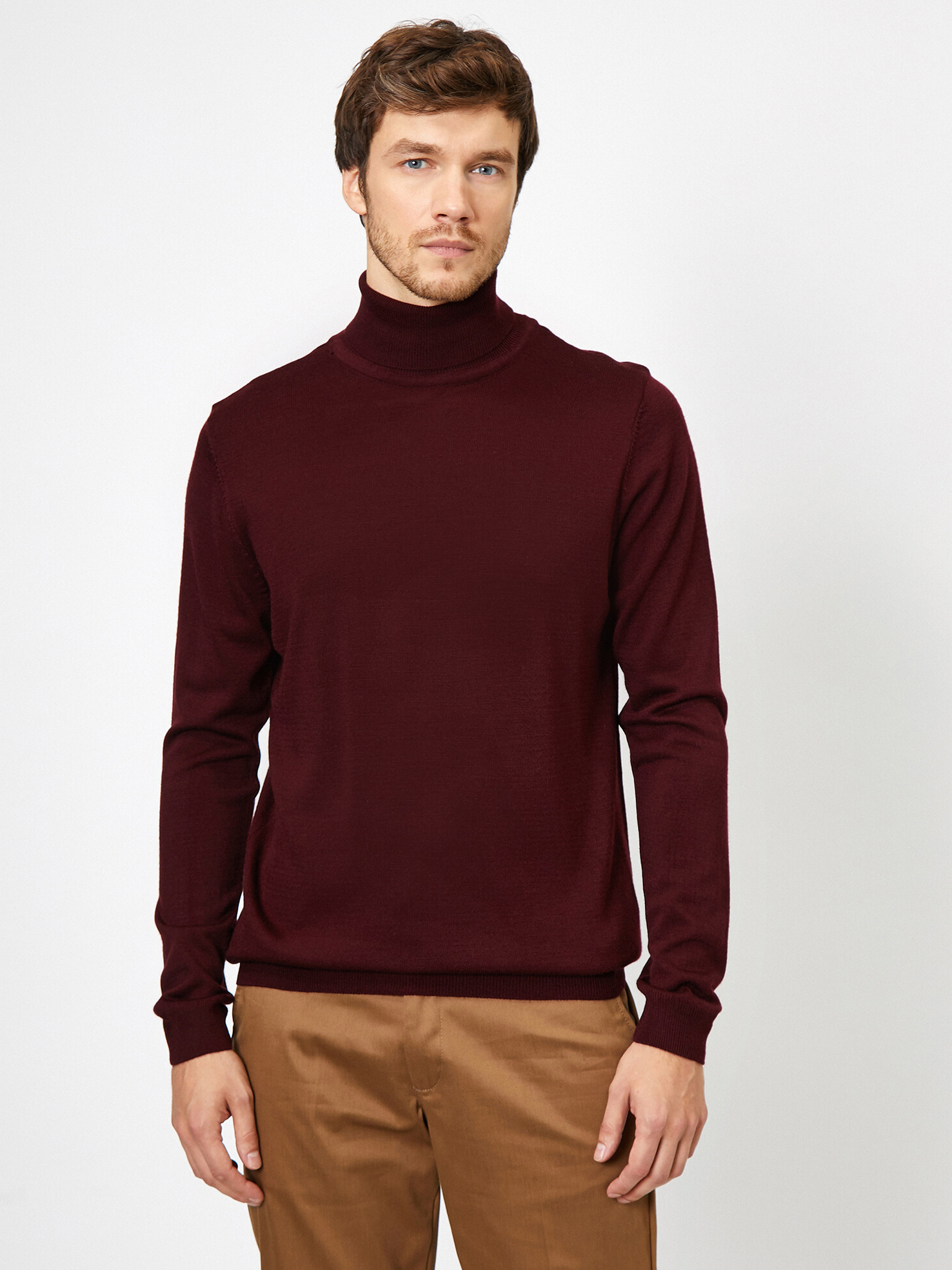 

Гольф Koton 0KAM92008LT-477 XL Bordeux