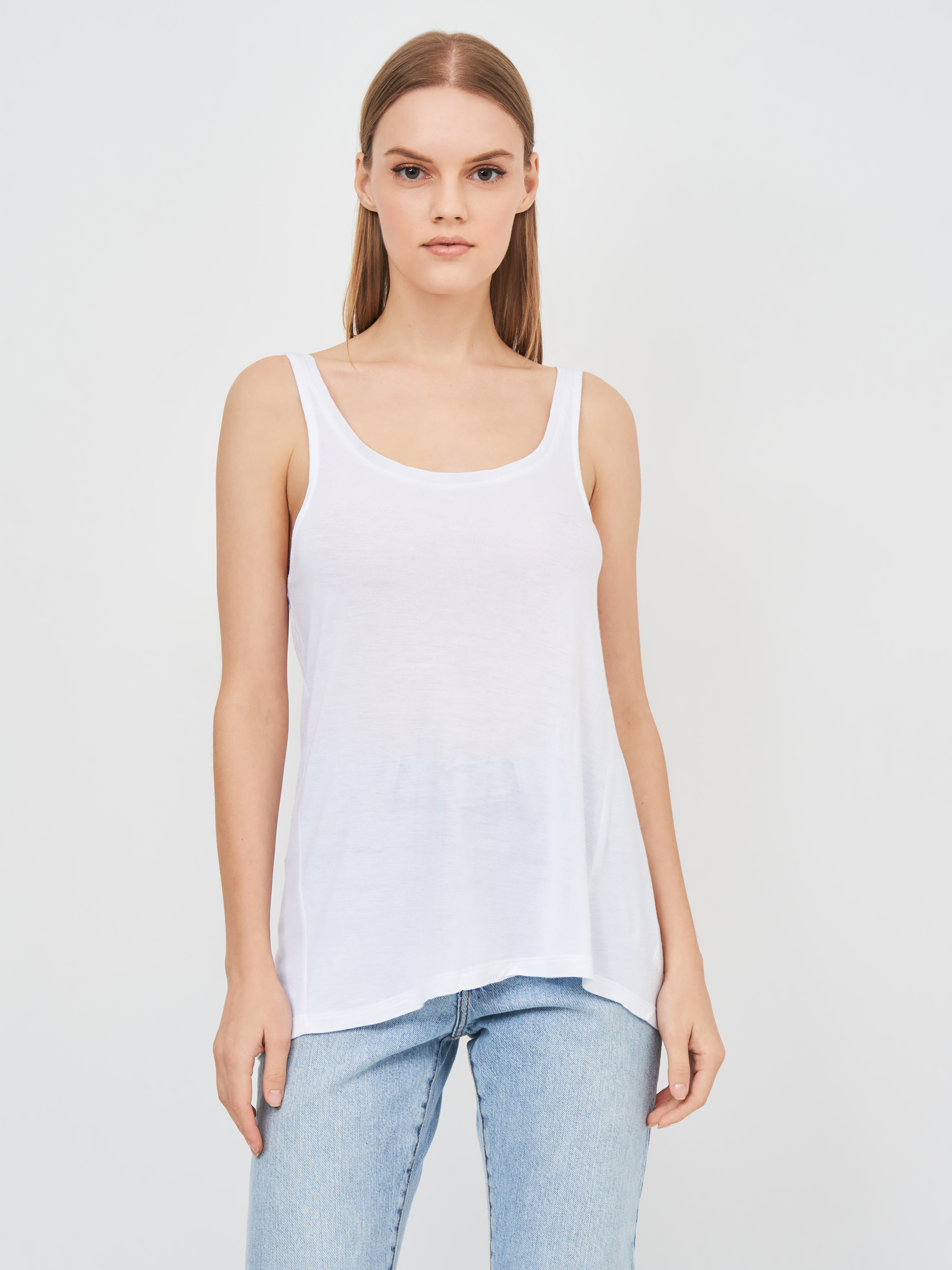 

Майка Pull & Bear 5239/316/250 L Белая