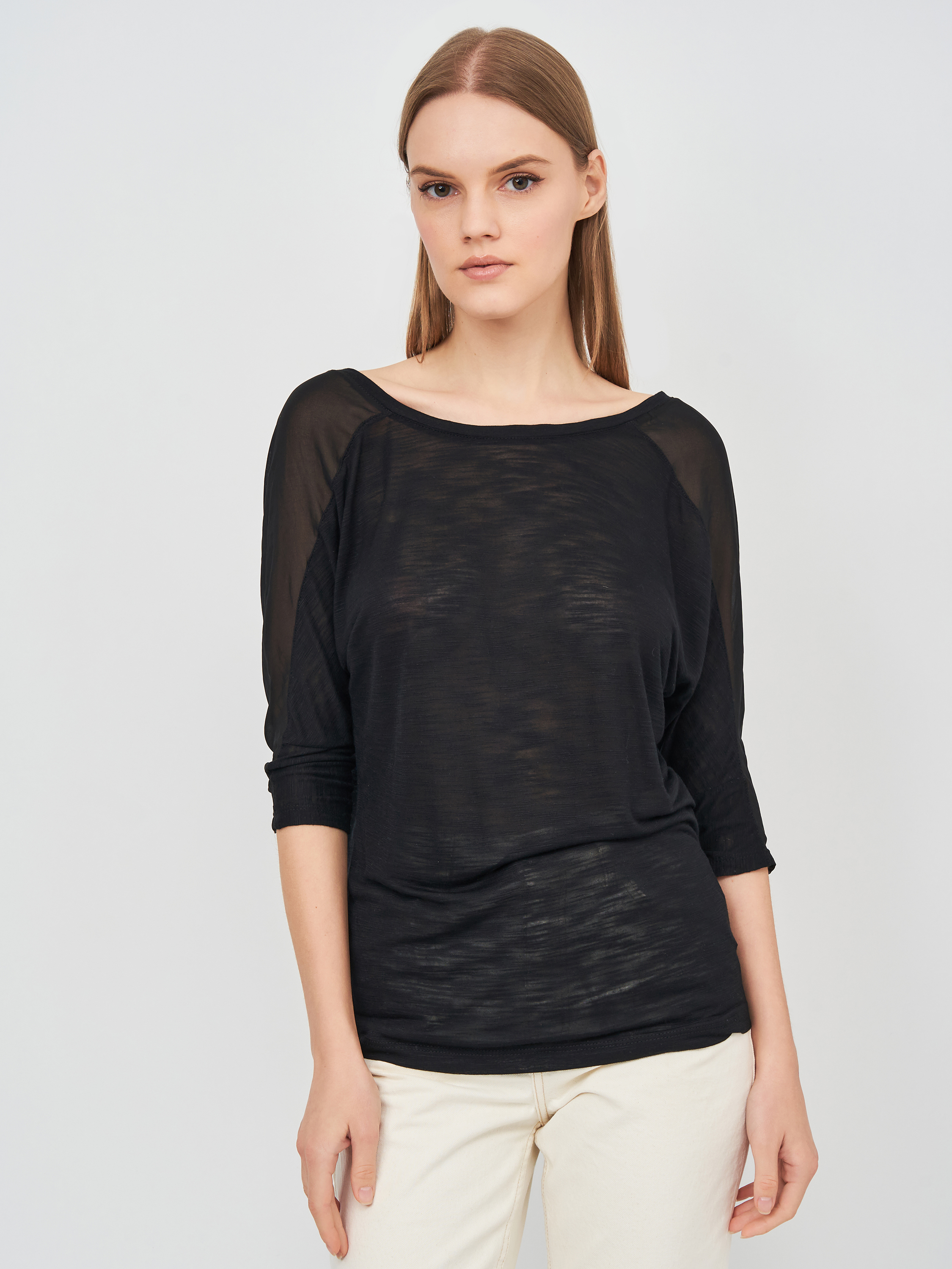 

Блузка Bershka 2056/187/800  Черная, Блузка Bershka 2056/187/800 S Черная