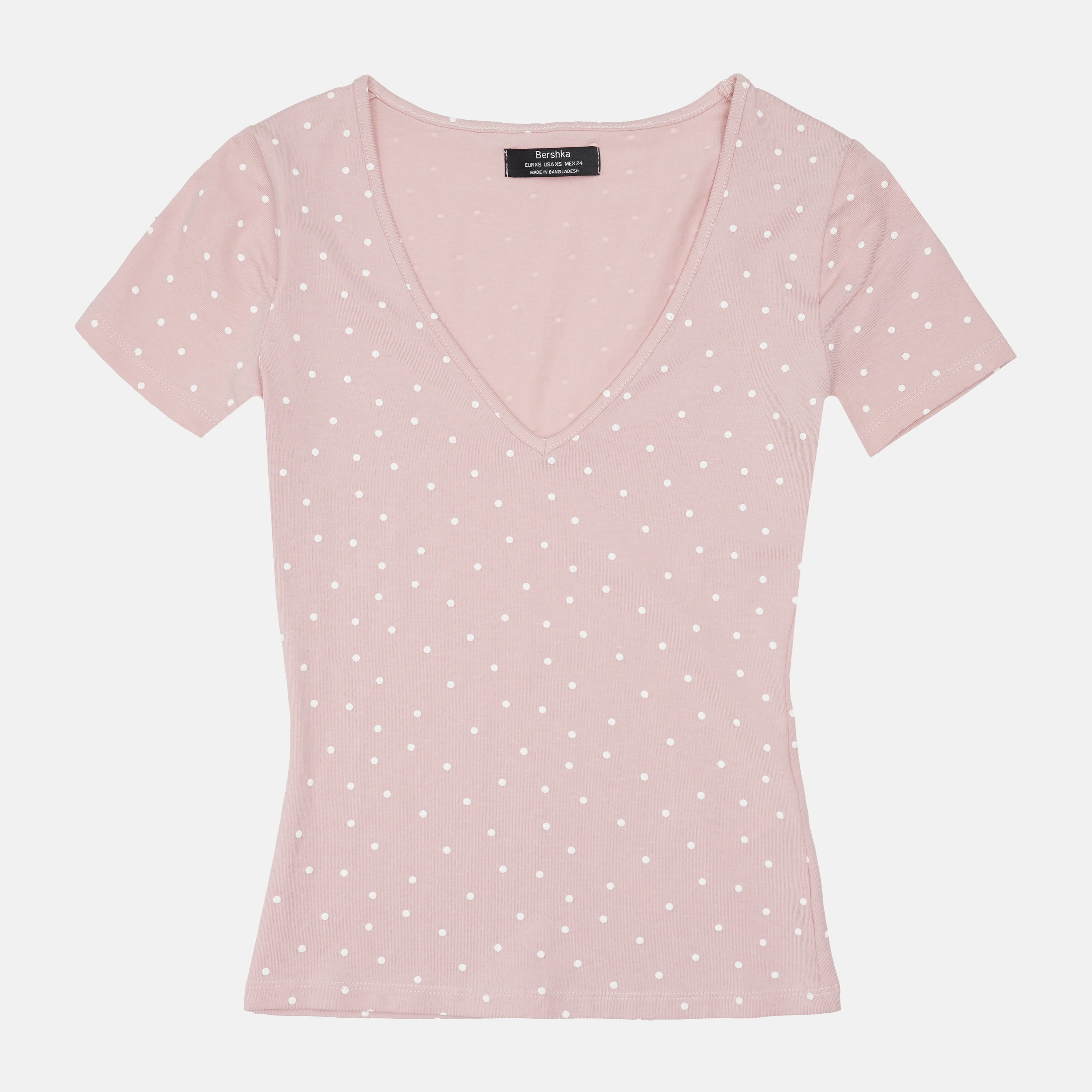 

Футболка Bershka 2117/661/906 XS Розовая