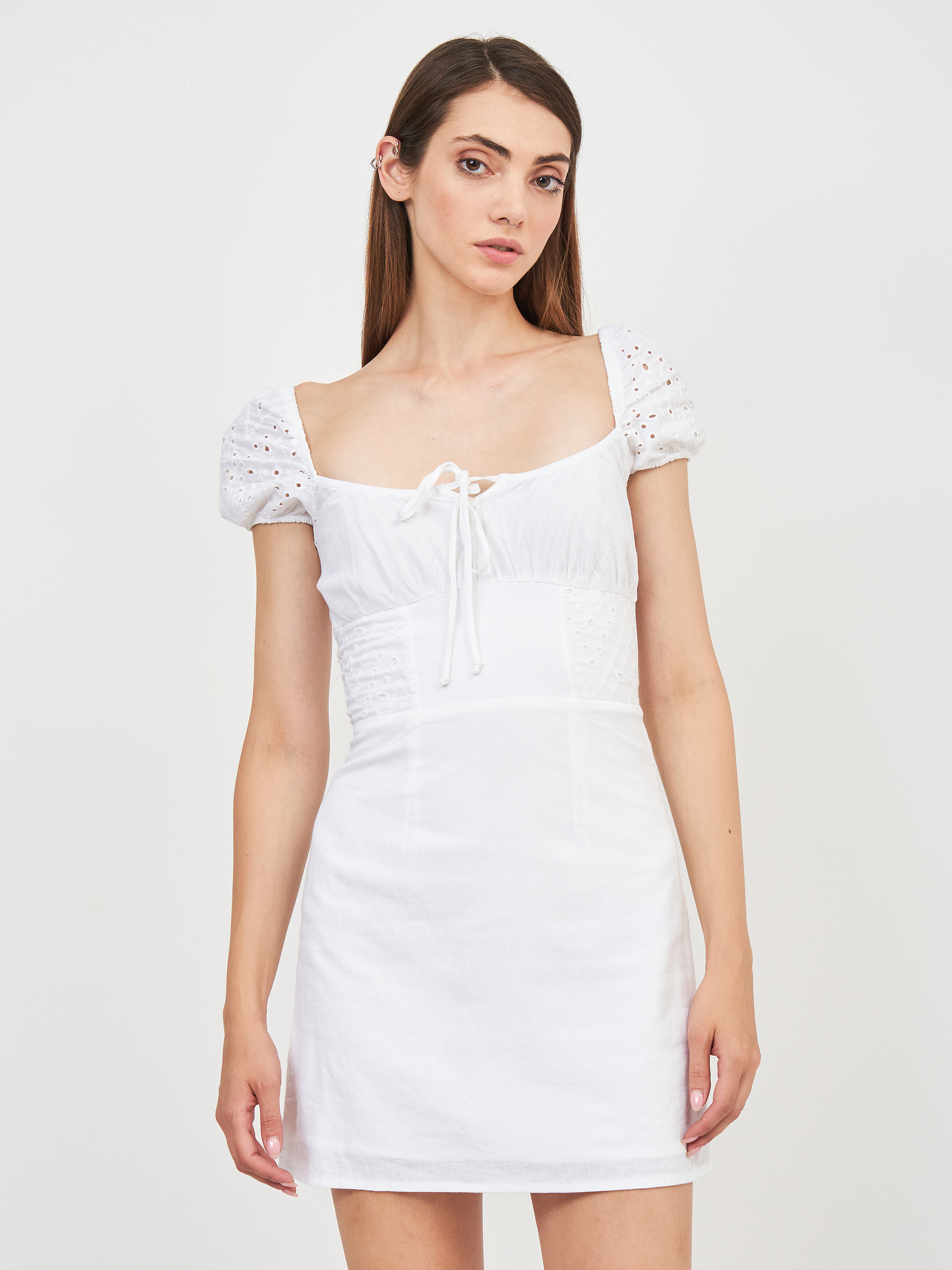 

Платье Bershka 357/238/250  Белое, Платье Bershka 357/238/250 XS Белое
