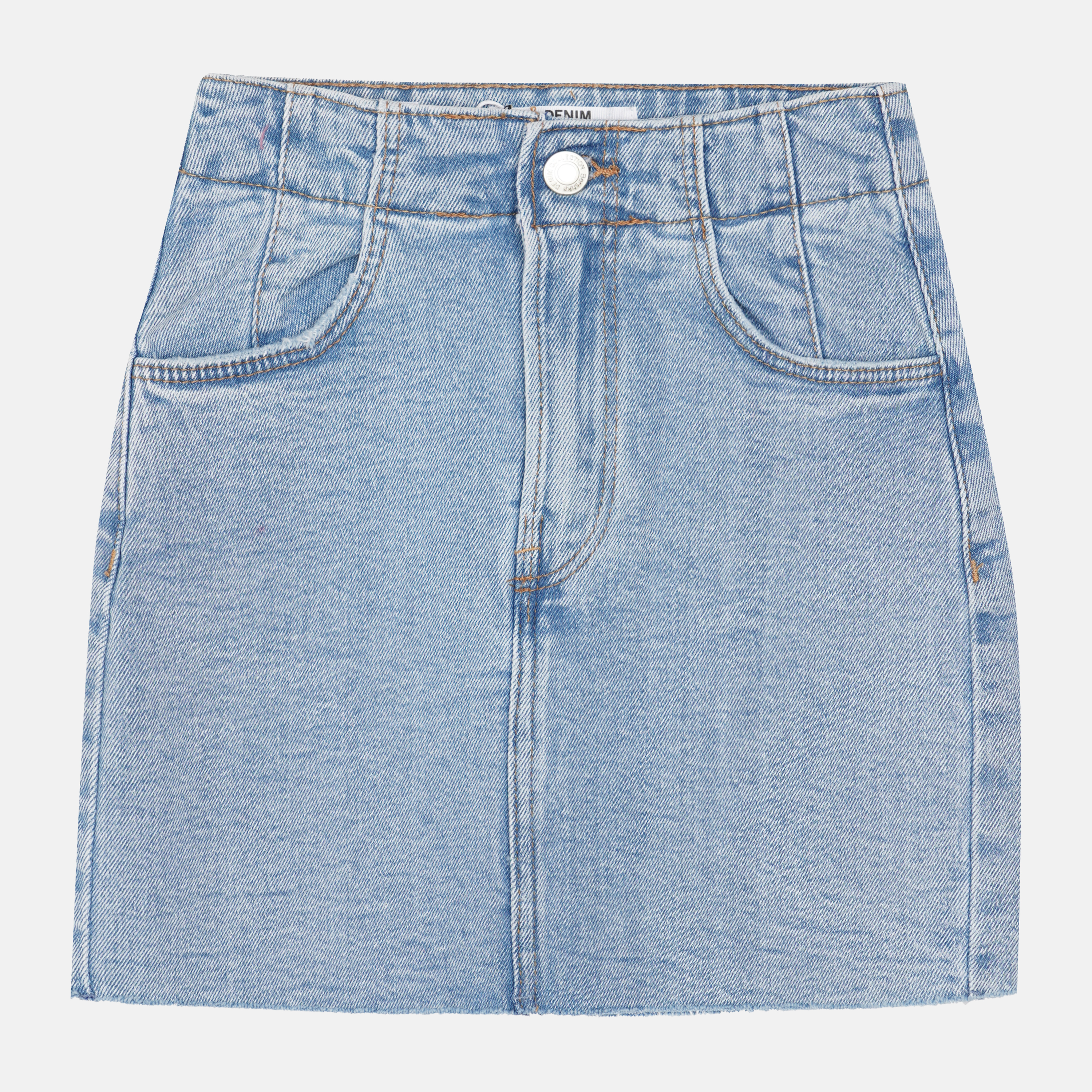 

Юбка джинсовая Bershka 0644/666/428  Голубой джинс, Юбка джинсовая Bershka 0644/666/428 40 Голубой джинс