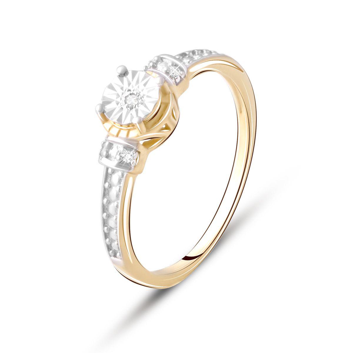 

Серебряное кольцо SilverAlex с натуральными бриллиантом 0.05ct 19 размер