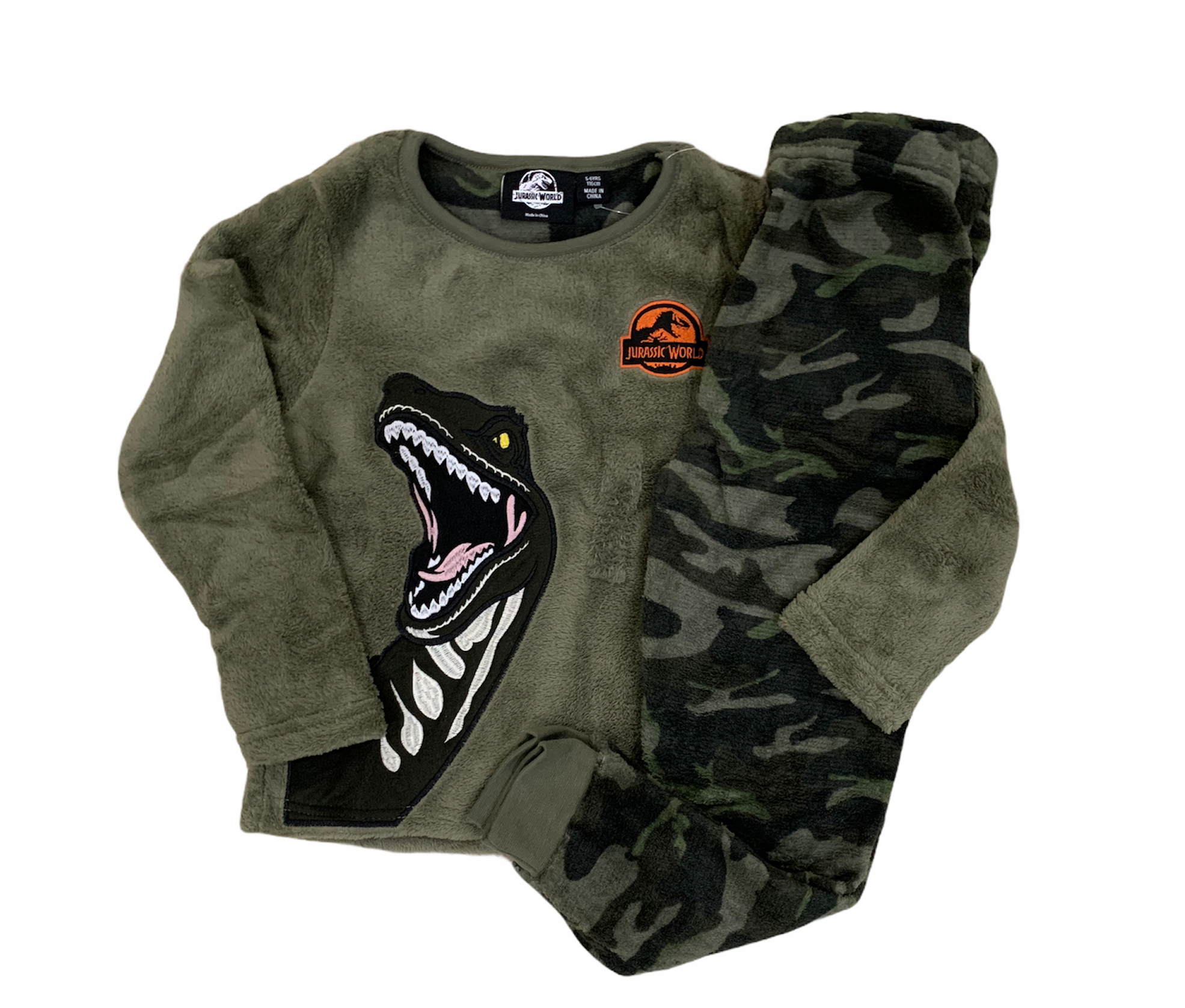 

Детская флисовая пижама для мальчика Primark Dino 116см (JW20001fb9/116)