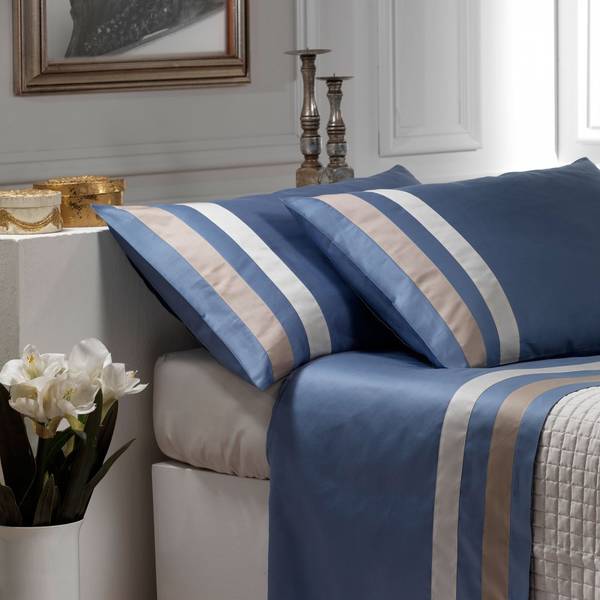 

Комплект постельного белья Cavalieri Spa Мако-сатин Tessa 200x220 Голубой (Tessa Avio 22)