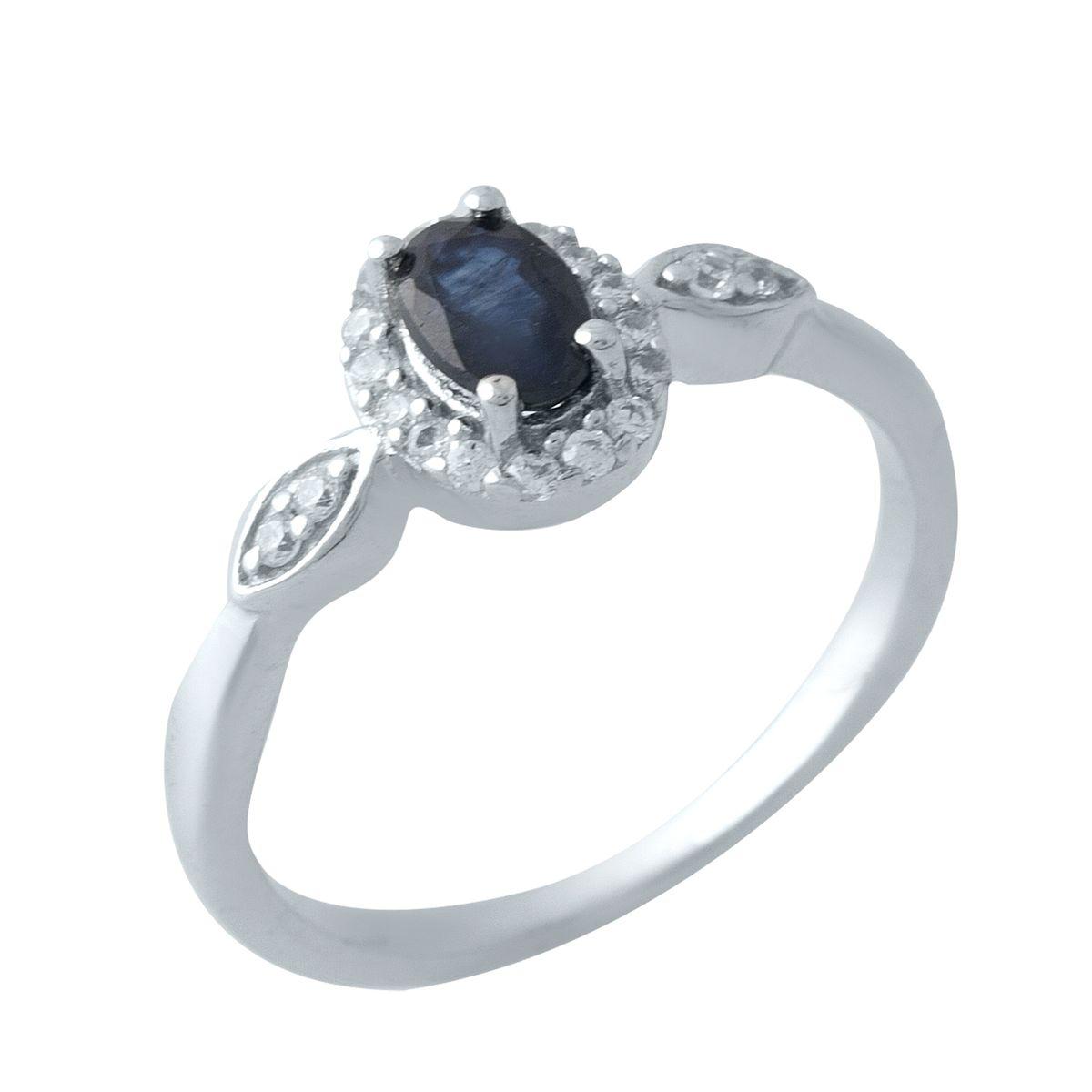 

Серебряное кольцо SilverAlex с натуральным сапфиром 0.858ct 17 размер