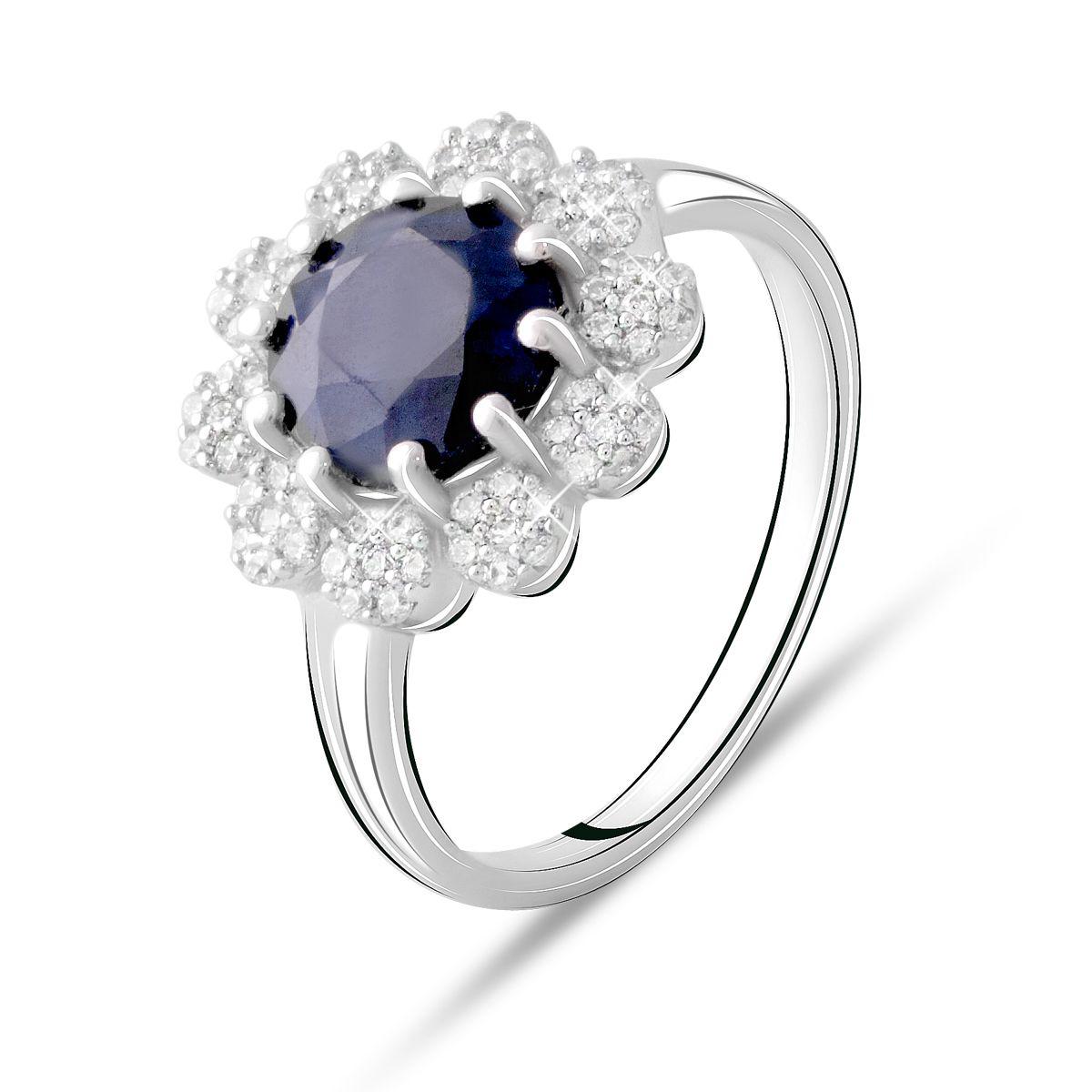 

Серебряное кольцо SilverAlex с натуральным сапфиром 2.763ct 18 размер (2073512-18)